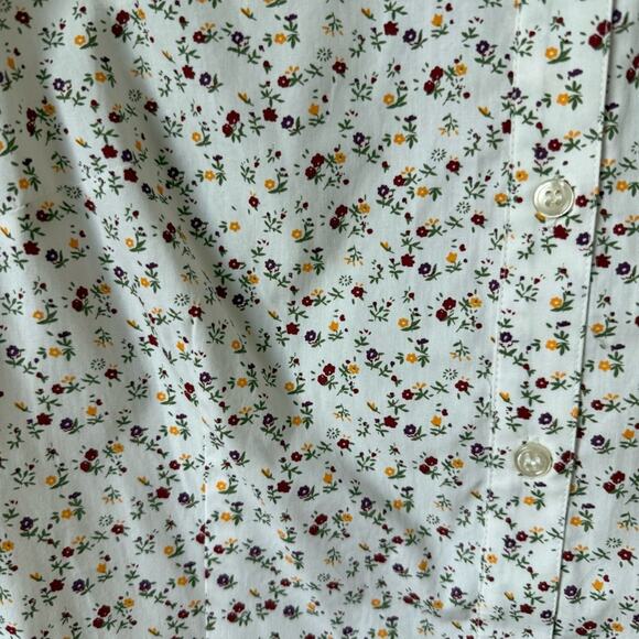 Fiorucci Camicia Floral Print Shirt Dress NWT Size 40 / 10 / Large - Picture 6 of 7